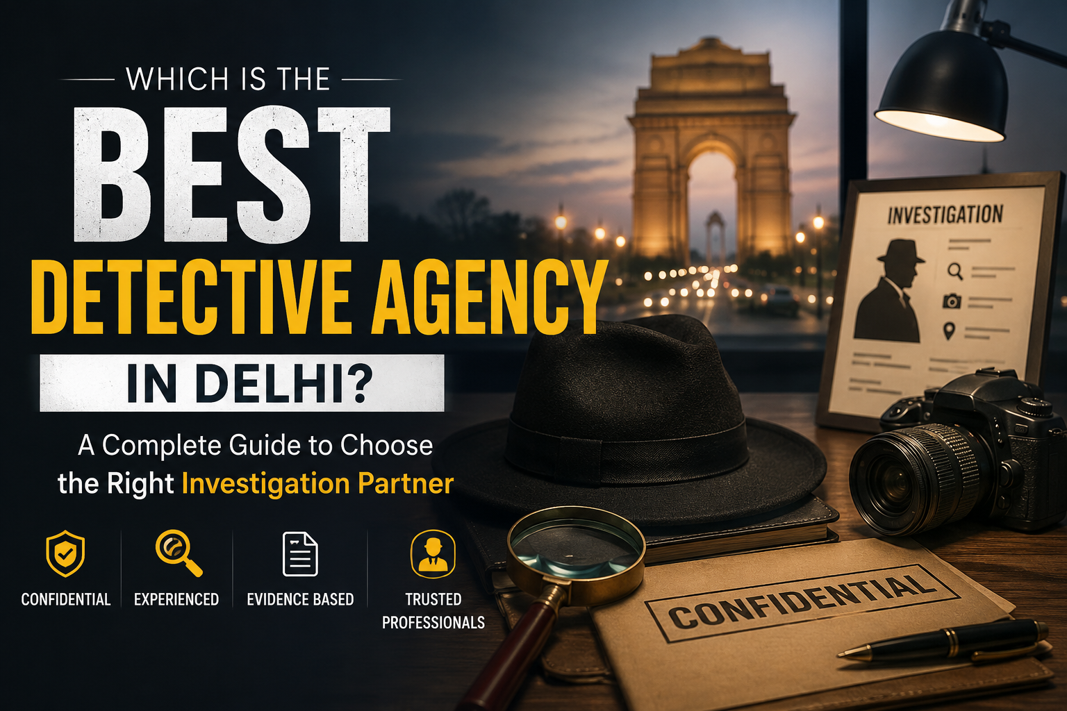 Which Is the Best Detective Agency in Delhi?